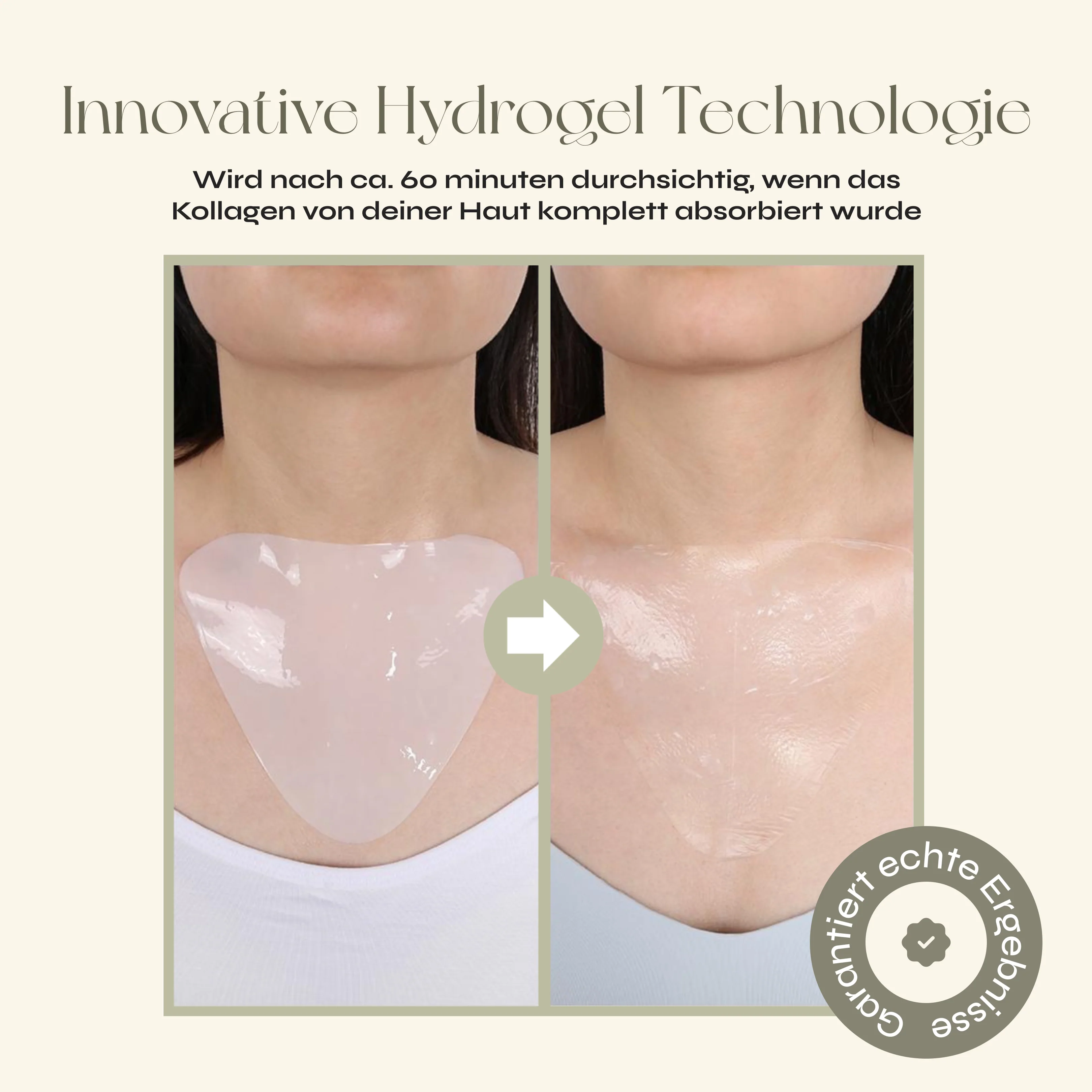 Dekolleté Kollagen Maske - Image 2